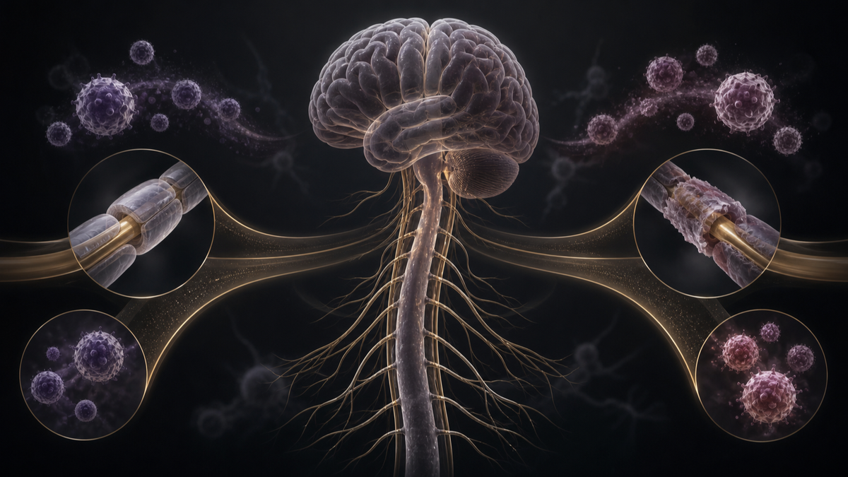 Original medical illustration for: Comparing Ocrelizumab and Natalizumab for Multiple Sclerosis: A 5-Year Real-World Study