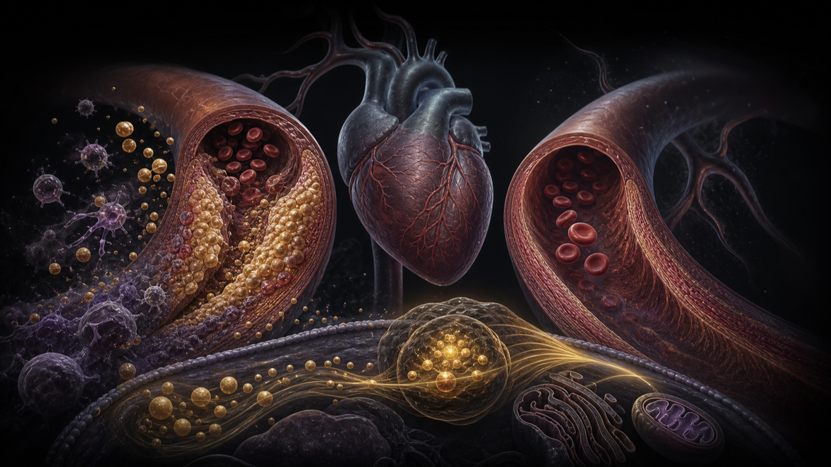 Original medical illustration for: Understanding Statin Therapy: The Dual Benefits of Cholesterol Reduction and Inflammation Control