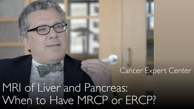 肝脏磁共振成像（MRI）与胰腺磁共振胰胆管成像（MRCP）是两种常用的影像学检查方法。关于选择MRCP还是内镜逆行胰胆管造影（ERCP），需根据临床具体情况决定：MRCP为无创检查，适用于初步筛查或无法耐受侵入性操作的患者；ERCP则兼具诊断与治疗功能，但属于有创操作，风险相对较高。建议在医生指导下综合评估后选择。