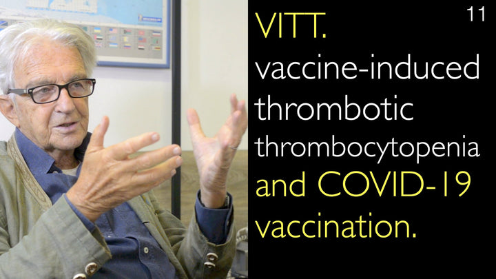 疫苗诱导的血栓性血小板减少症（VITT）与COVID-19疫苗接种。11. [第一部分与第二部分]